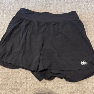 REI Women's Athletic Black Shorts